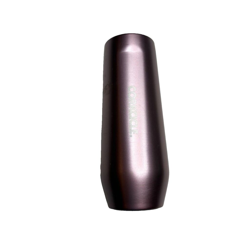 Corkcicle Stemless Champagne Flute Metallic Rose Pink 7oz Insulated Pre owned